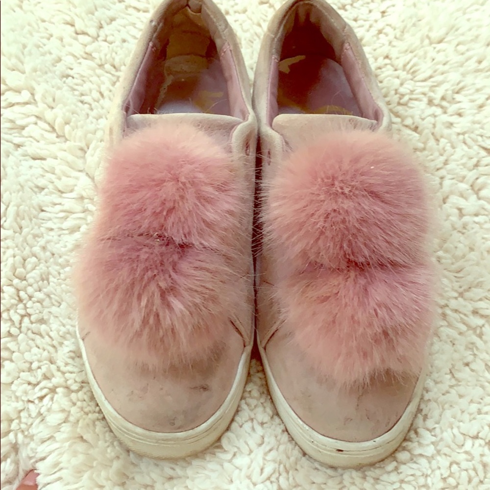 Suede shoes